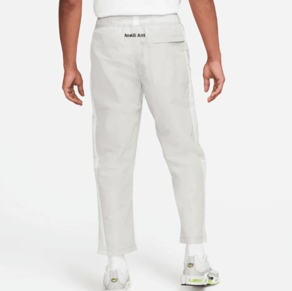 Nike Wind Track Pants Nylon Beige Gray XL - Picture 2 of 11